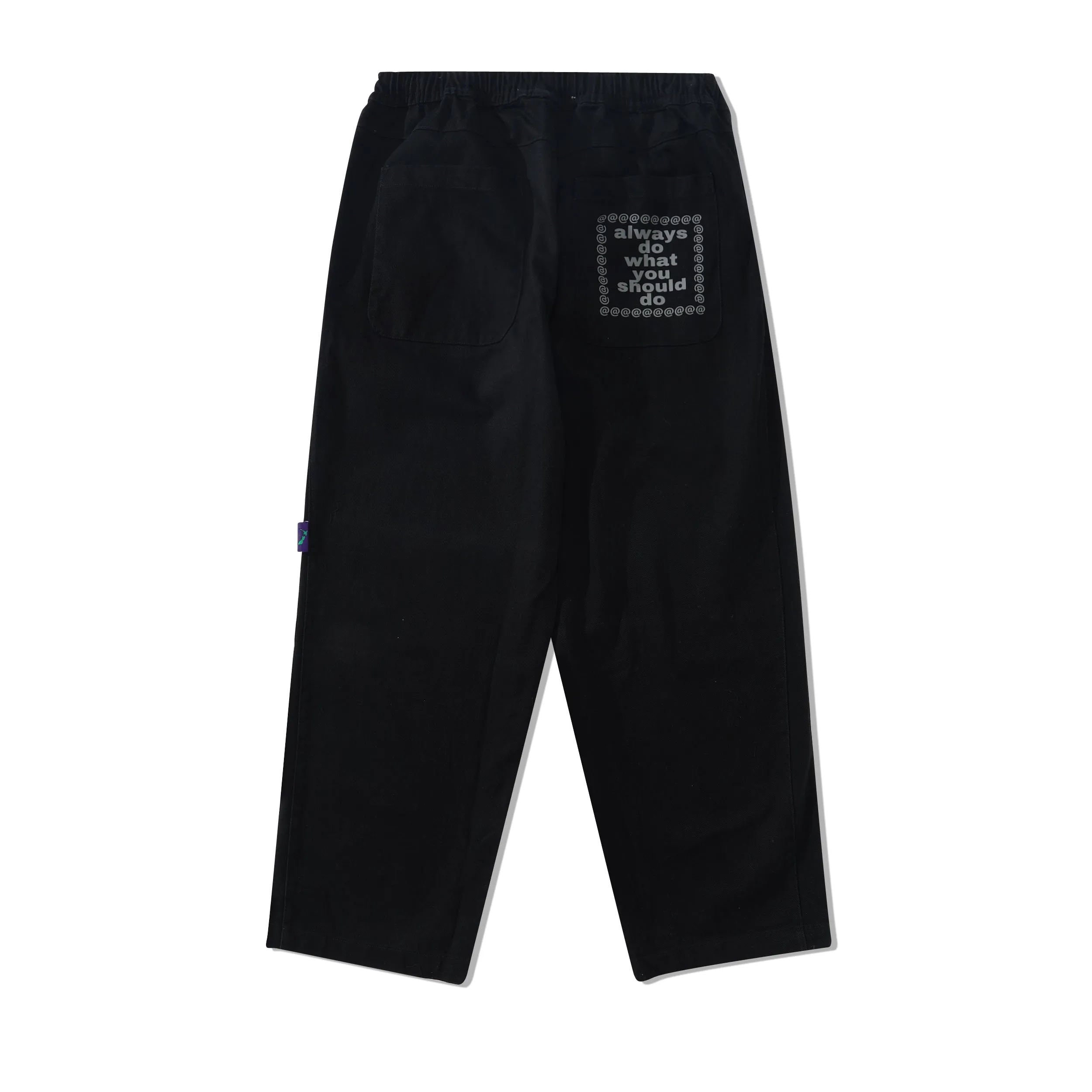 Relaxed Skate Pant, Black