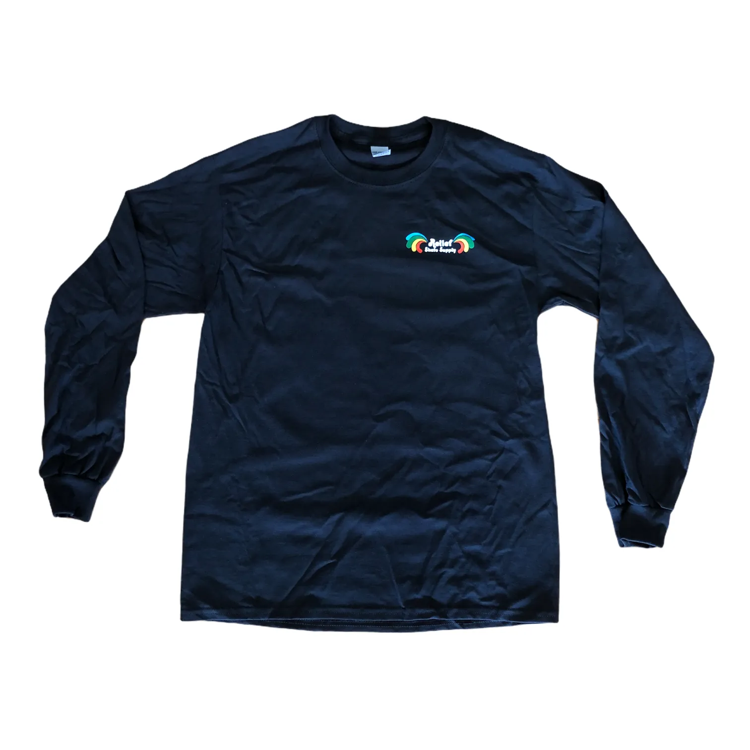 Relief Abominable Snowman Long Sleeve Tee Black