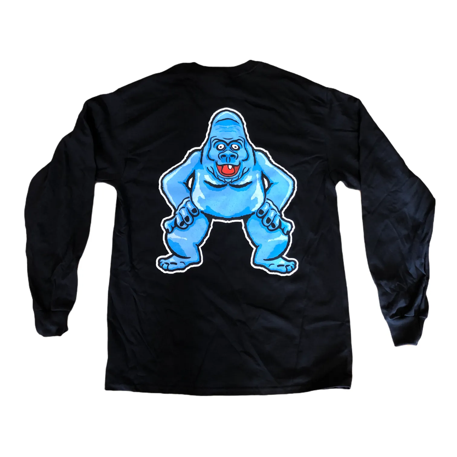 Relief Abominable Snowman Long Sleeve Tee Black