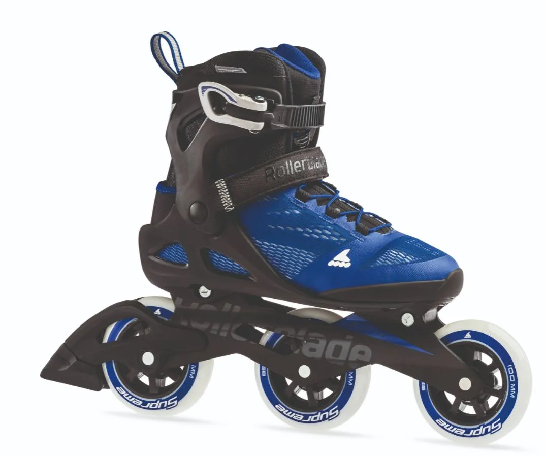 Rollerblade Macroblade 100 3WD Women's Inline Skates 2020 - Violet Blue/ Cool Grey - Size 7-10 Only - Super Sale