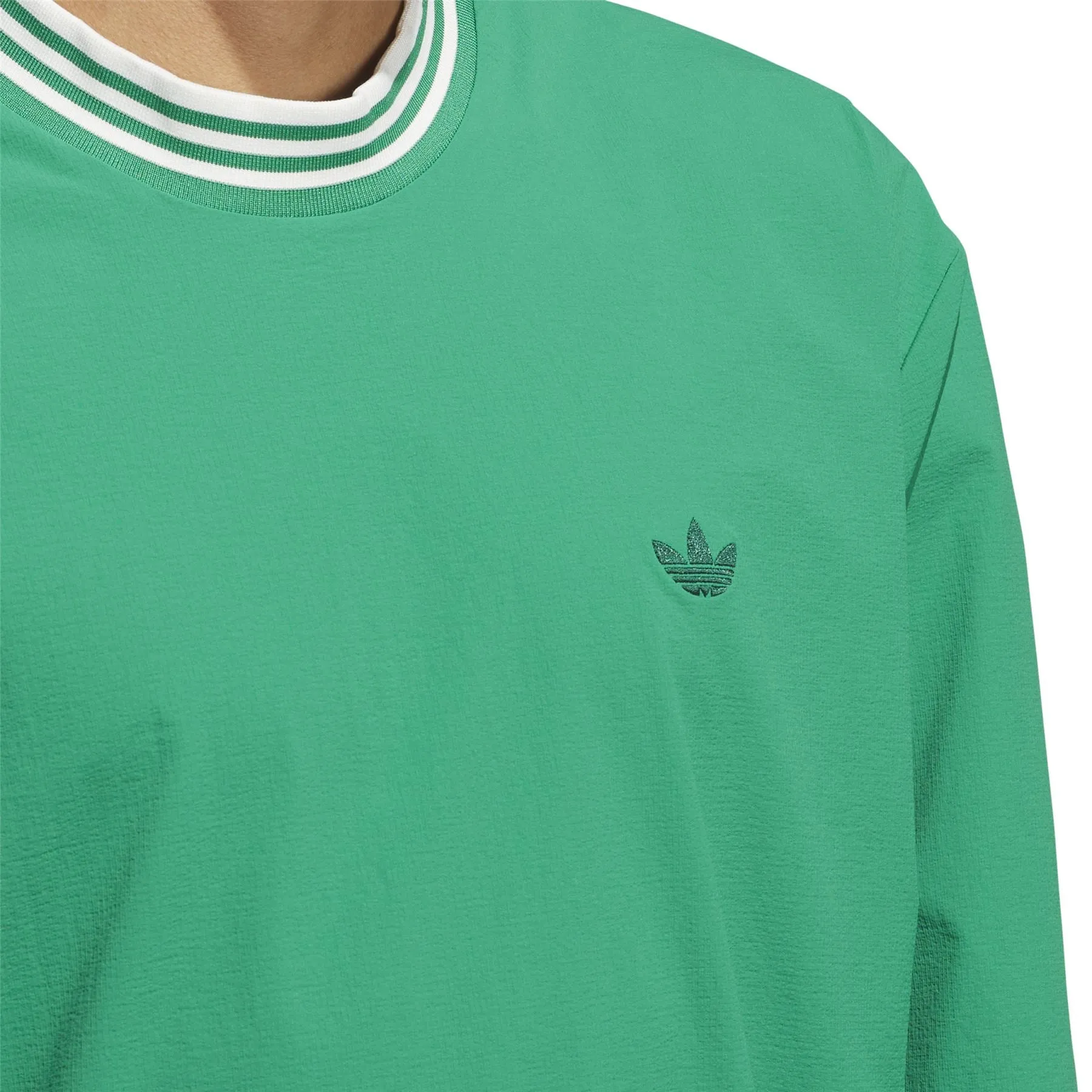 Rolling Links Skate Crew Neck Sweater Green - 2024