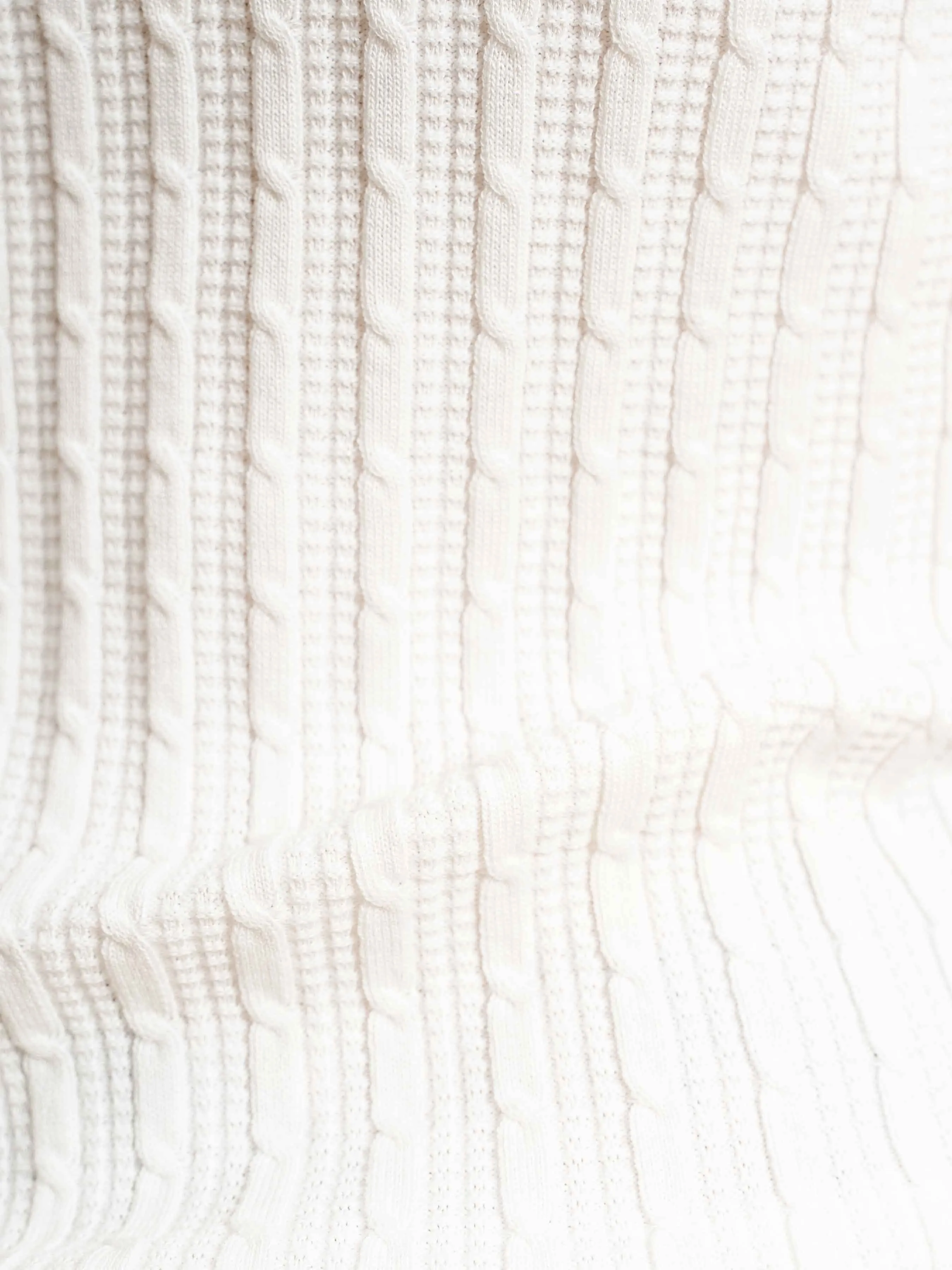 Rompii Knit Polo Tee - White