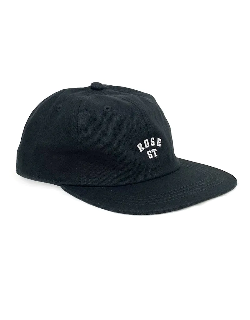 Rose Street Arc Logo Hat Black