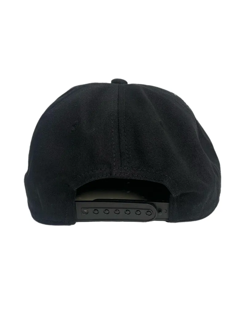 Rose Street Bubble Logo Hat Black