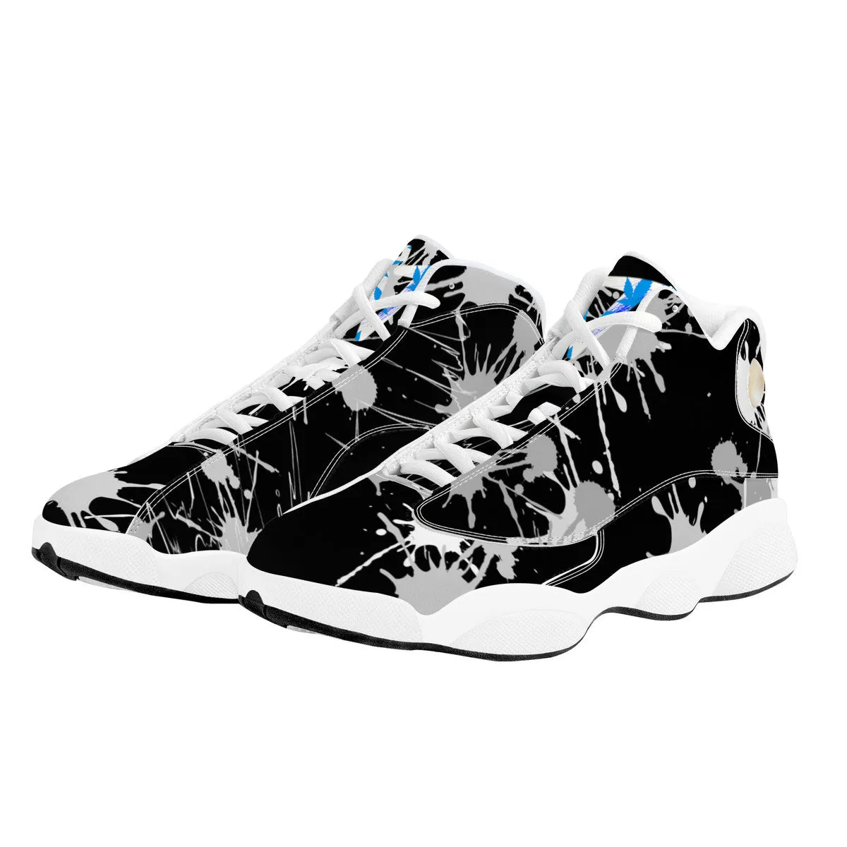 RVT Basketball Shoes -White Drip