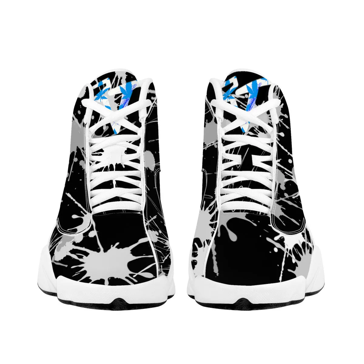 RVT Basketball Shoes -White Drip