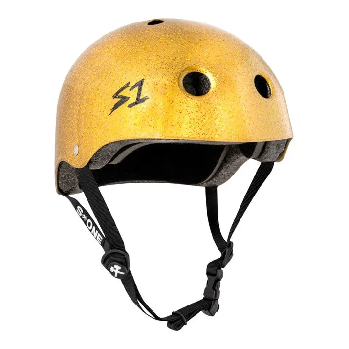 S1 Lifer Helmet Gold Glitter - Certified