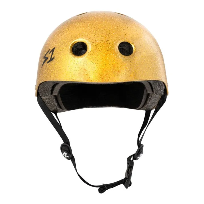 S1 Lifer Helmet Gold Glitter - Certified