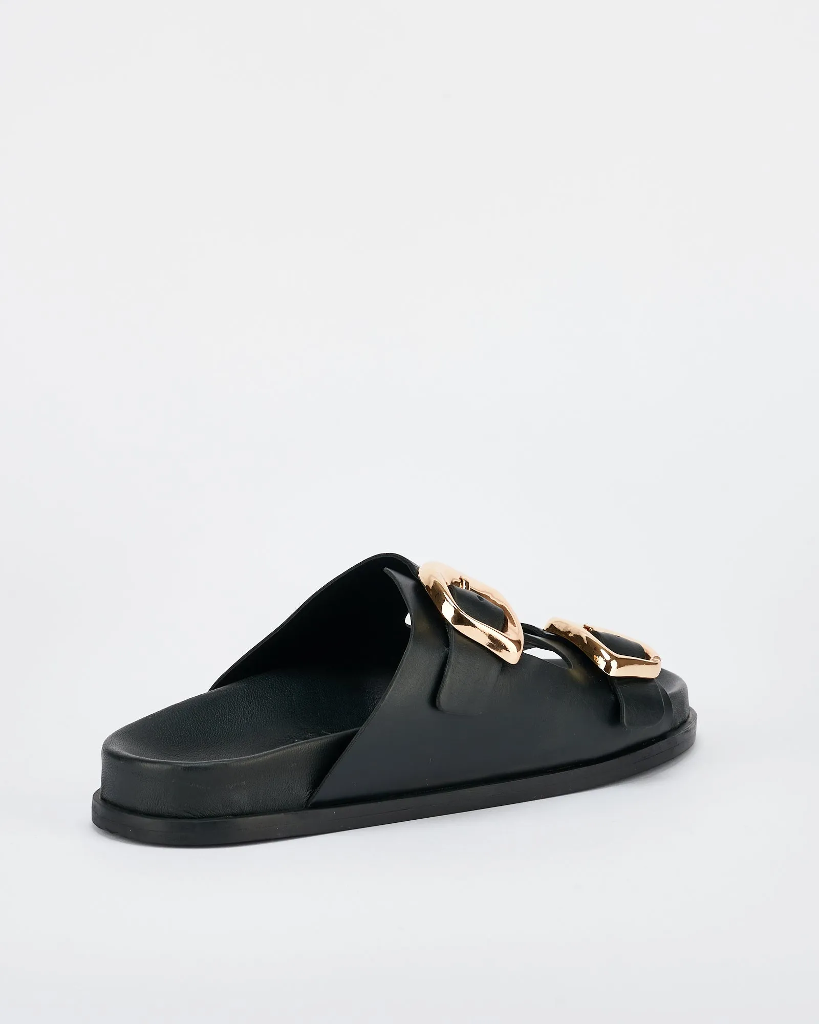 San Jose Footbed Black/Gold