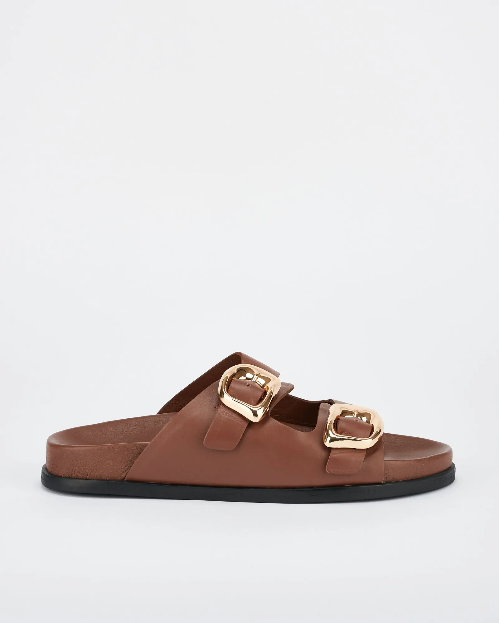 San Jose Footbed Cocoa/Gold