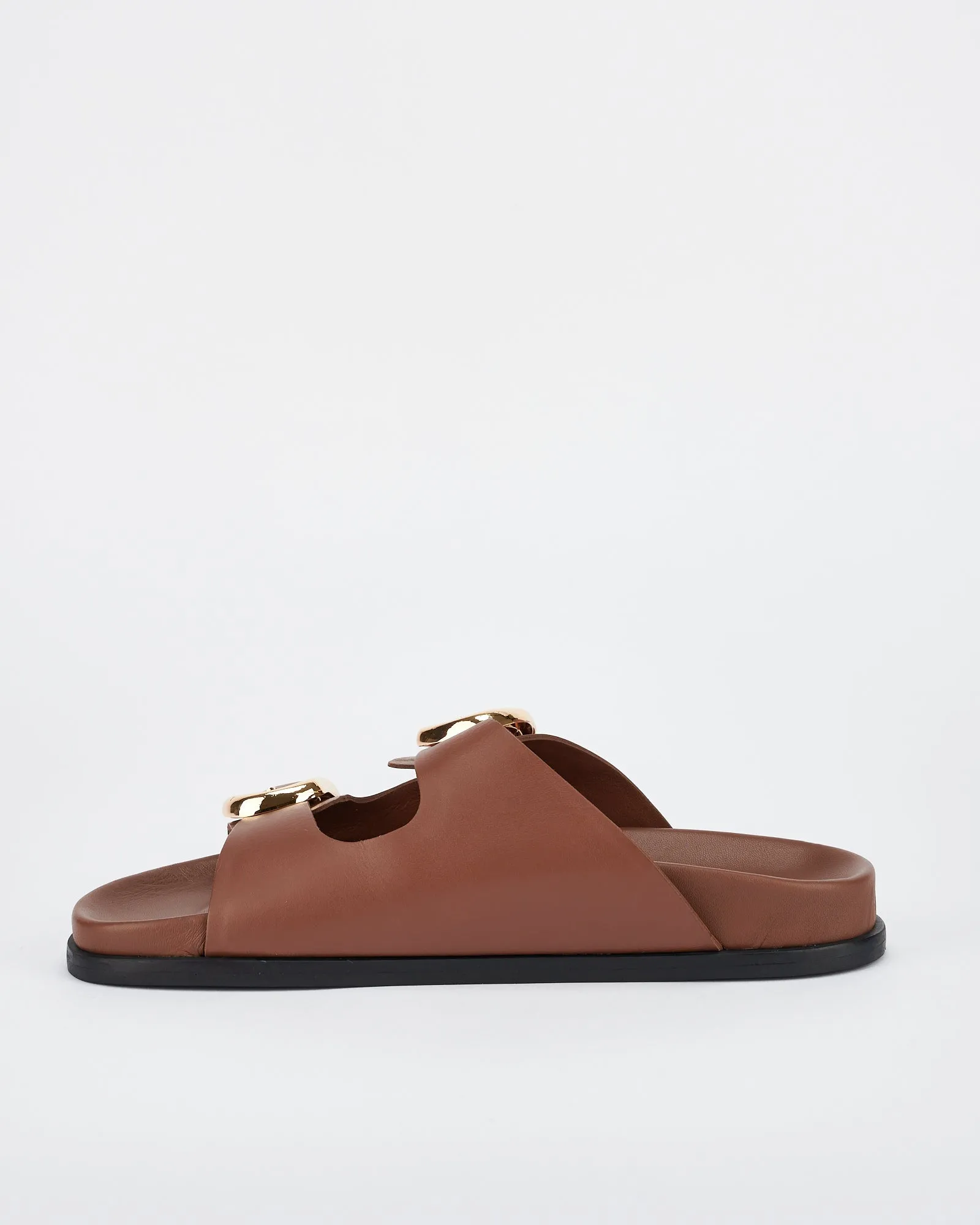 San Jose Footbed Cocoa/Gold