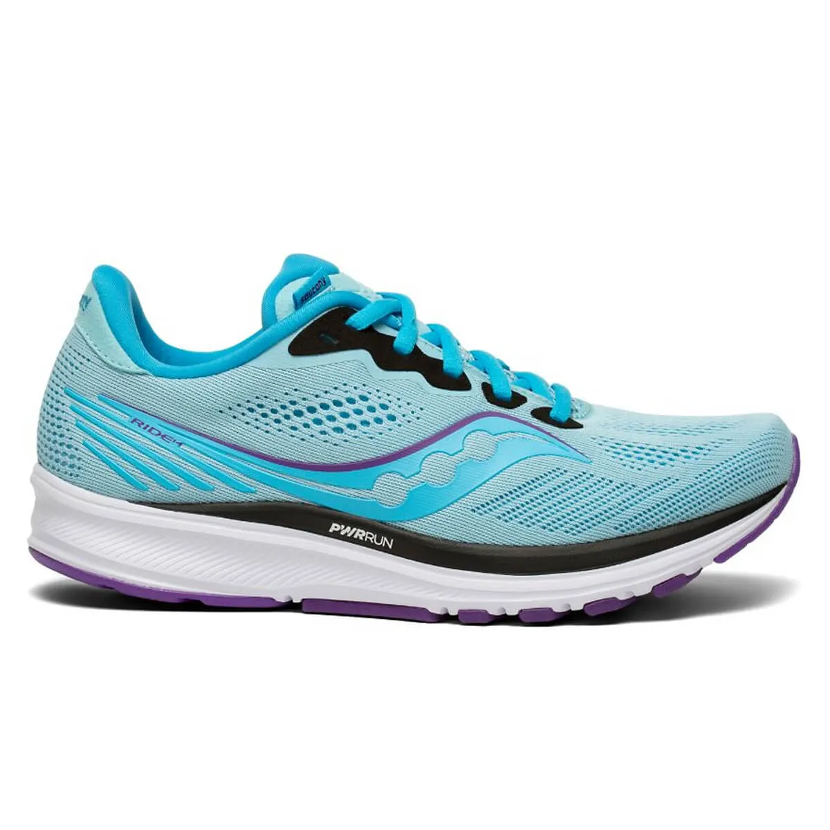 Saucony Ride 14 Womens | Powder/concord