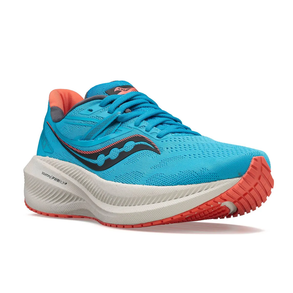 Saucony Triumph 20 Womens | Ocean/coral