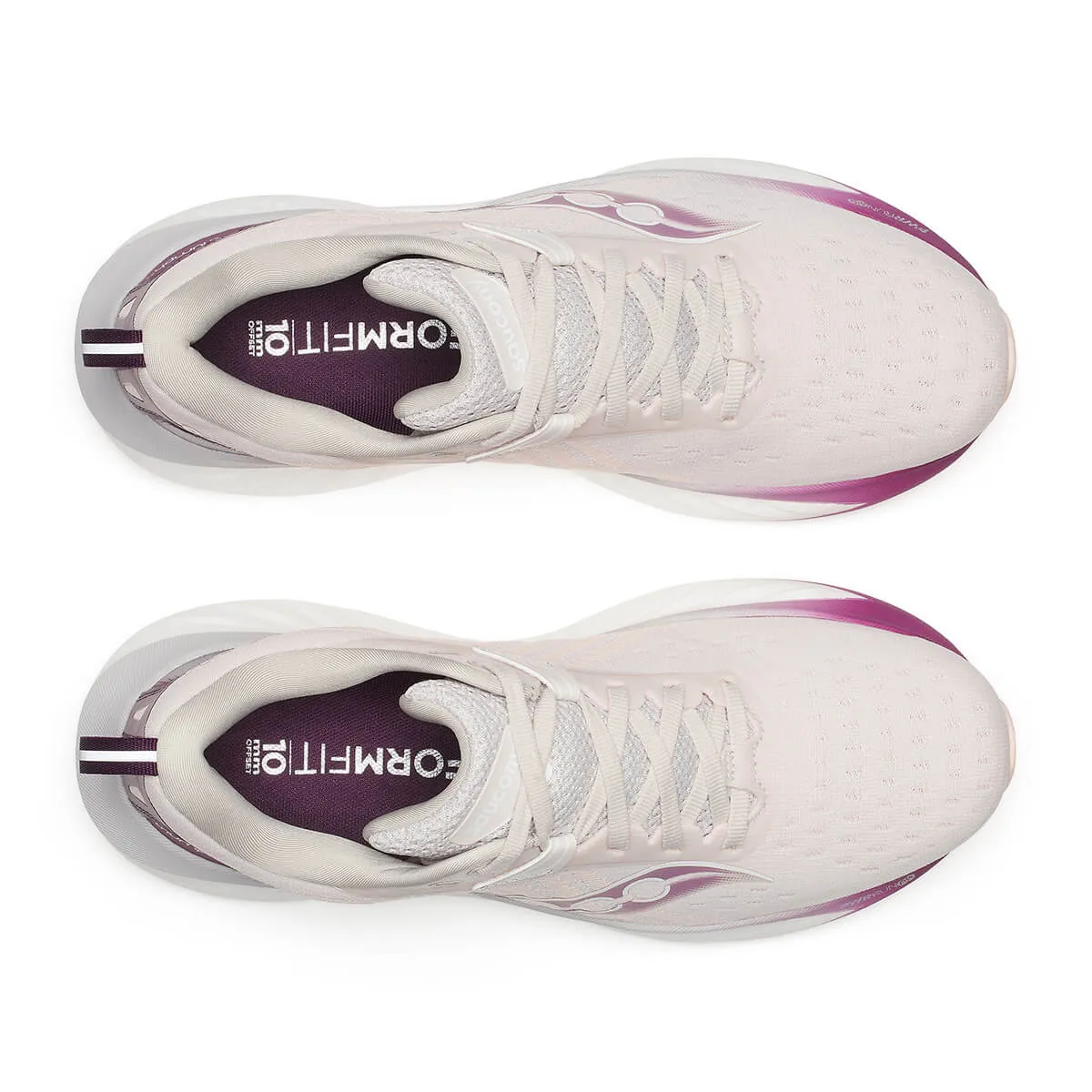 Saucony Triumph 22 Womens | Moon/eggplant