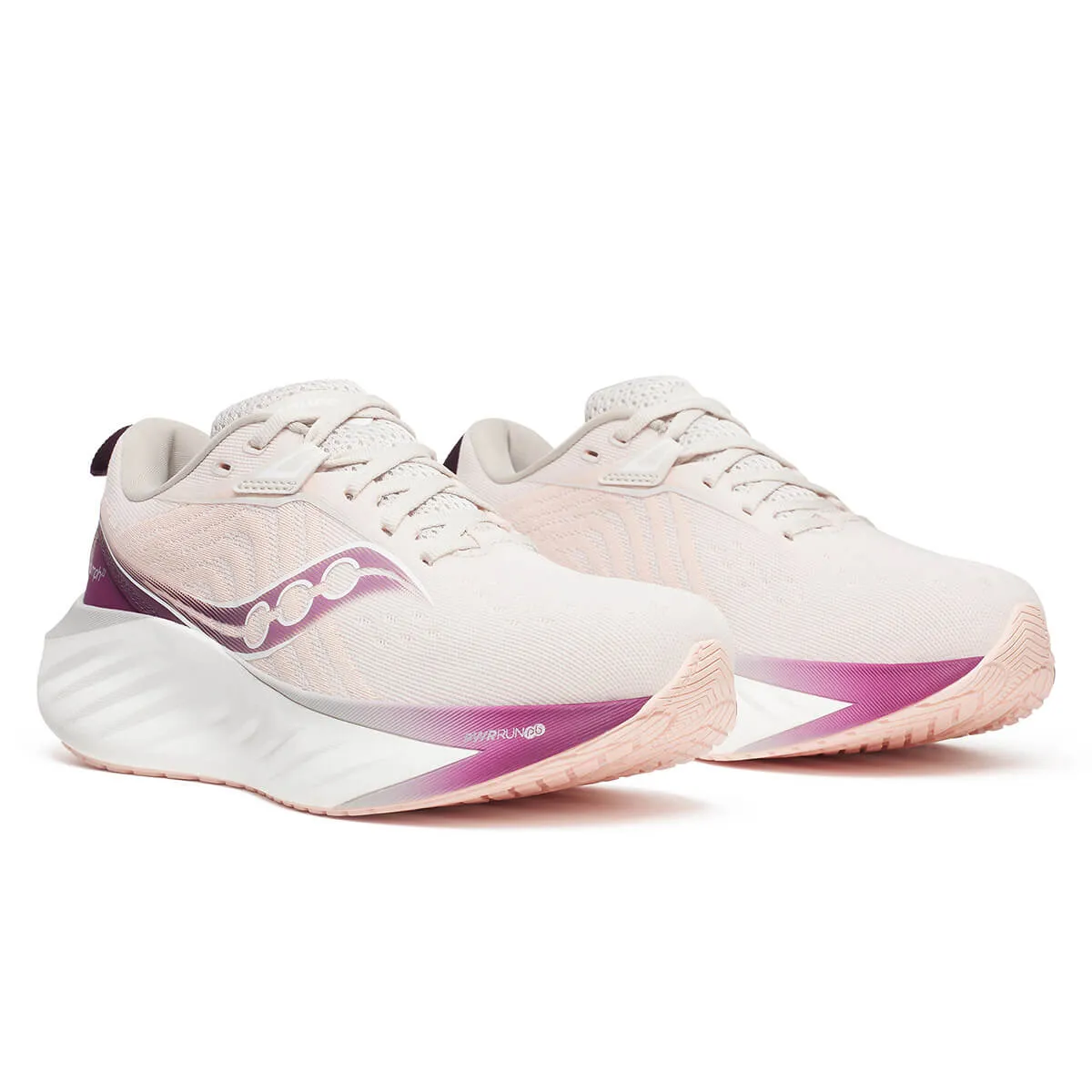 Saucony Triumph 22 Womens | Moon/eggplant