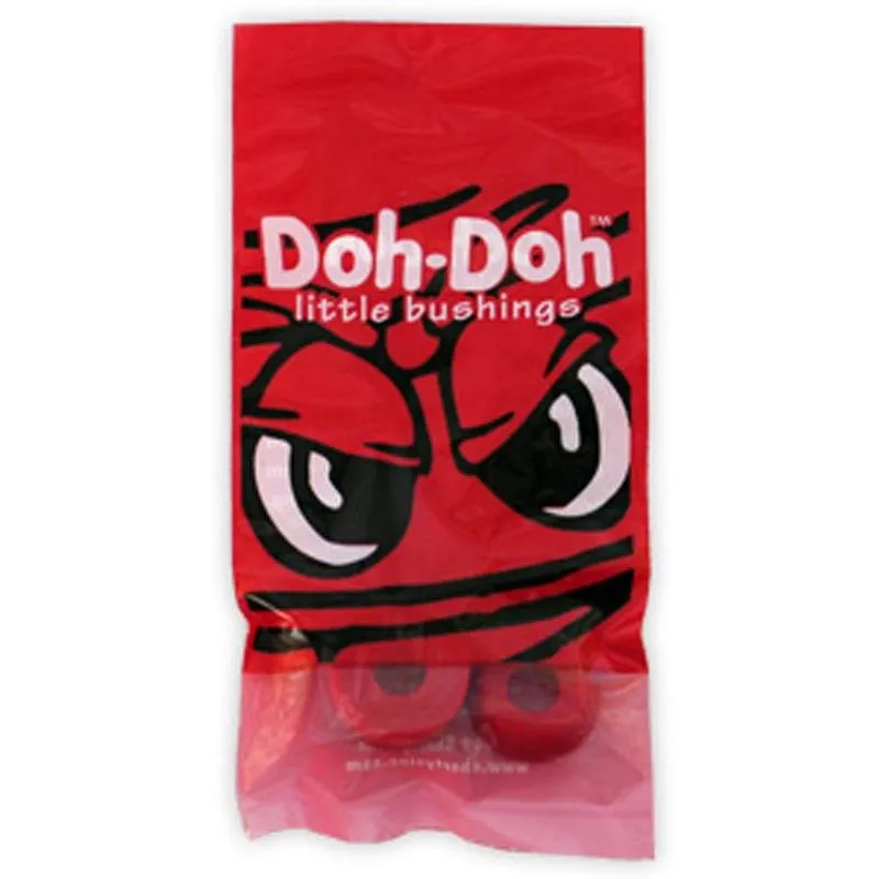 Shorty's 95a Doh Dohs Red Skateboard Bushings