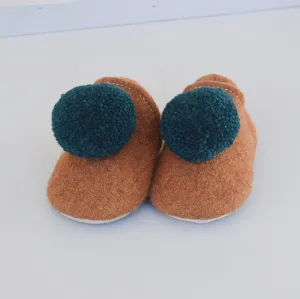 SIZE 3/4 (5") pompom shoes - 107