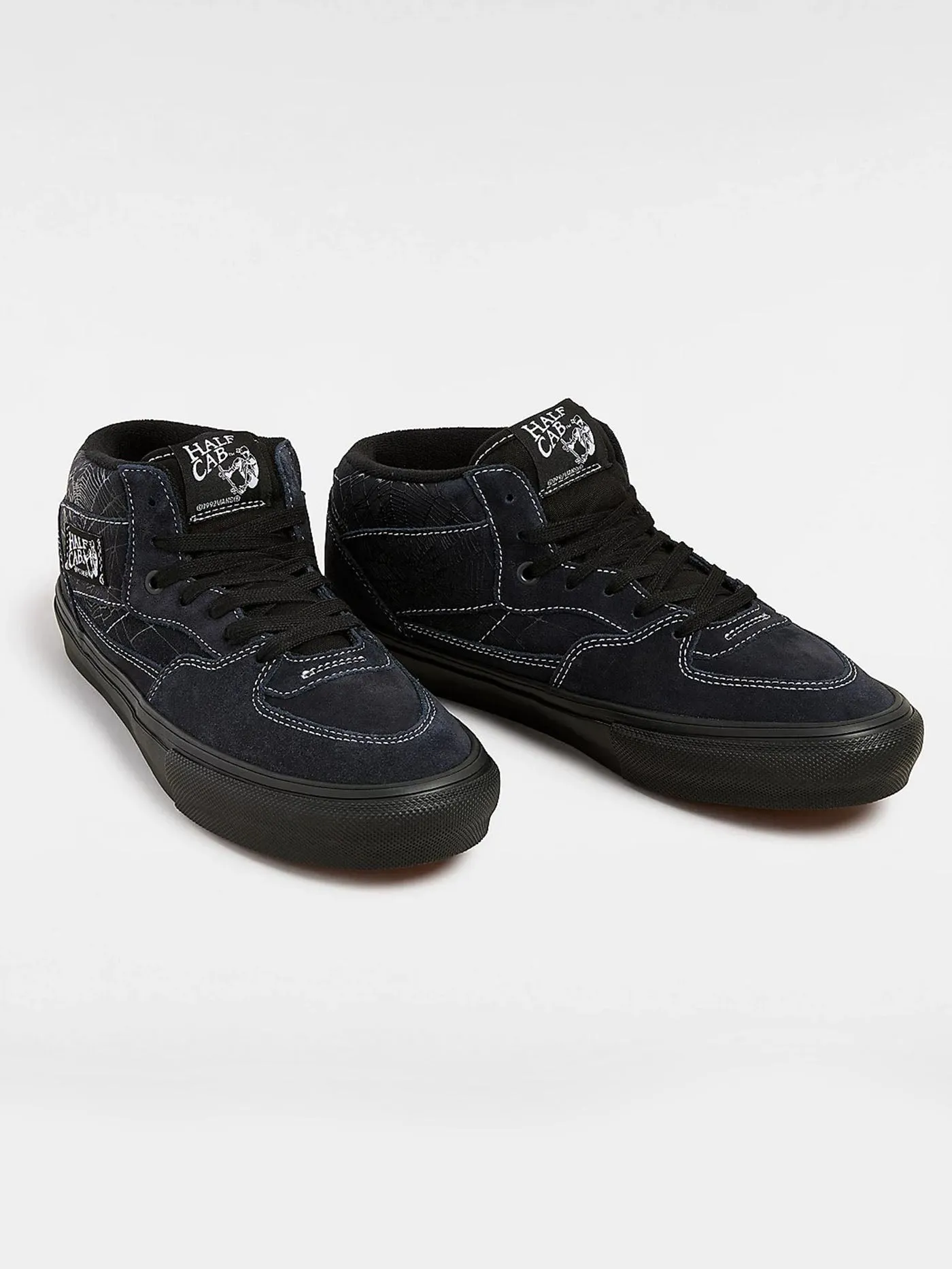 Skate Half Cab Web Dark Grey/Black Shoes