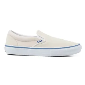 Skate Slip-On Shoe - (Raw Canvas) Classic White