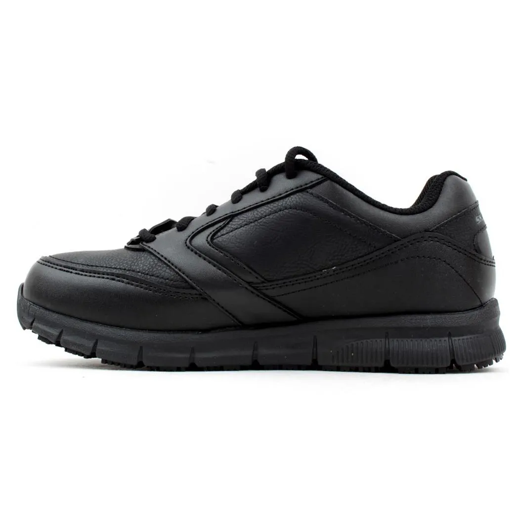 Skechers Work Relaxed Fit Mens Lace-Up Shoes