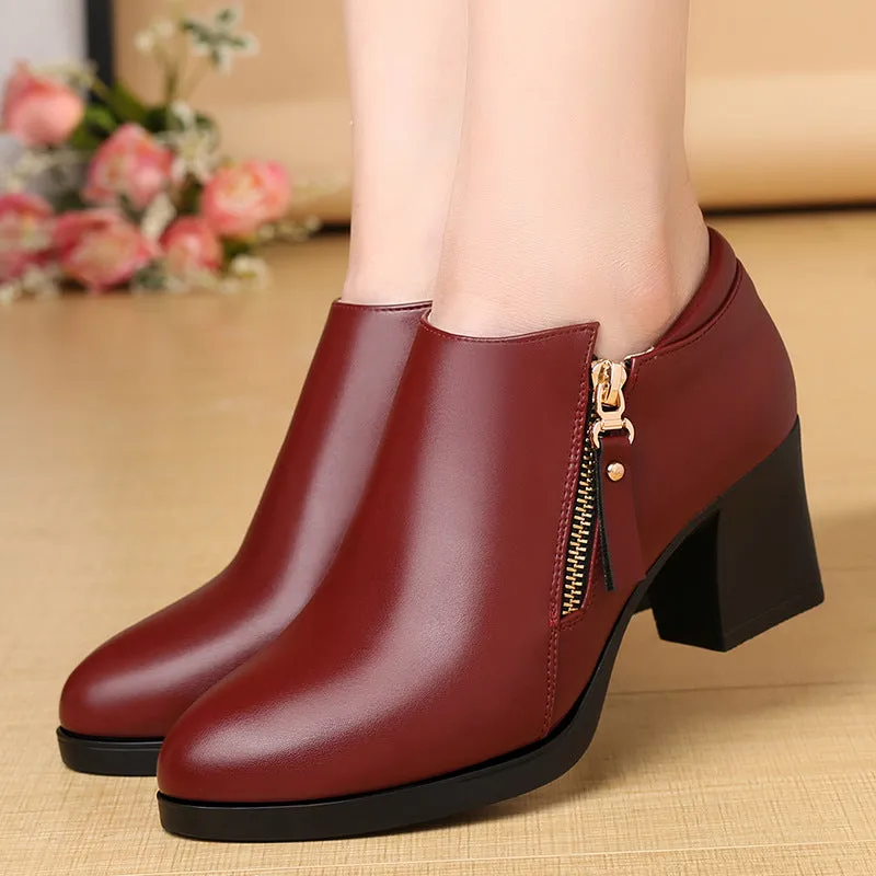 Soft Leather Ladies Shoes