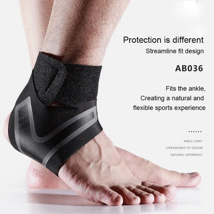 Sport Ankle Support Elastic High Protect Sports Ankle Equipment Safety Running Basketball Ankle Brace Support, Size:S(Left)