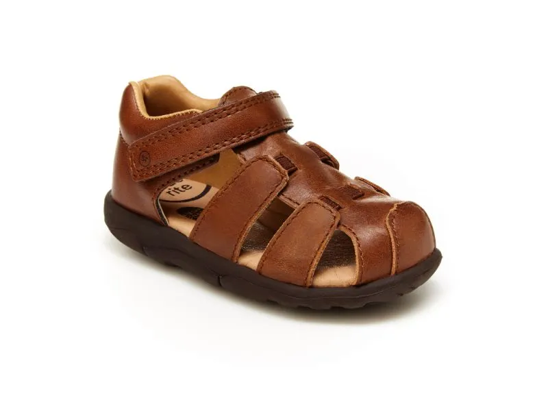 SRTech Archie Kid's Fisherman Sandal - Brown