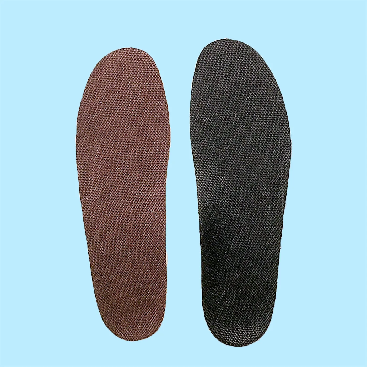 STANLEY PARK Organic Hemp Insole Footbed (Heat Fused with Natural Rubber & Felted Hemp) (100% Biodegradable)