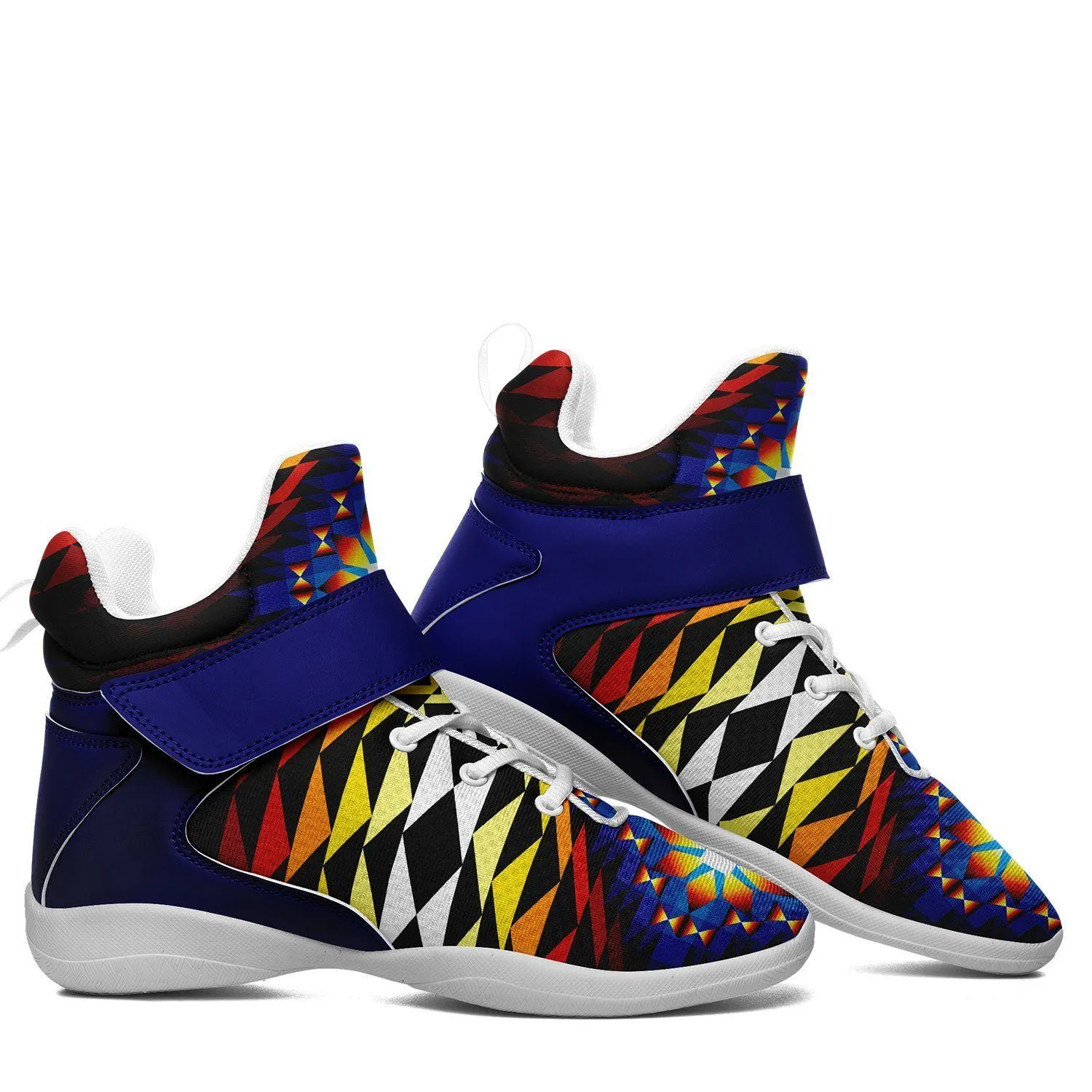 Sunset Blanket Ipottaa Basketball / Sport High Top Shoes - White Sole