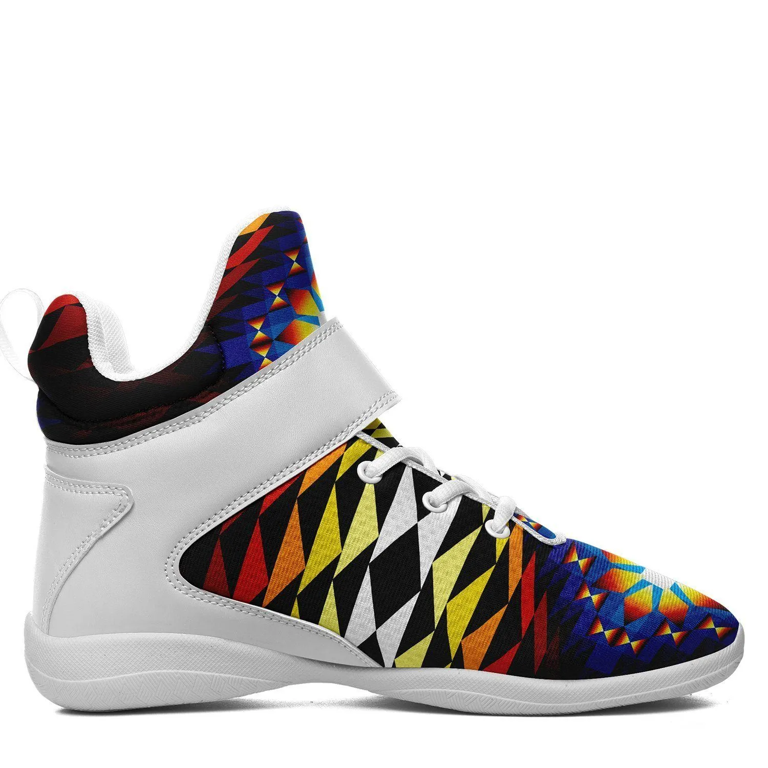 Sunset Blanket Ipottaa Basketball / Sport High Top Shoes - White Sole