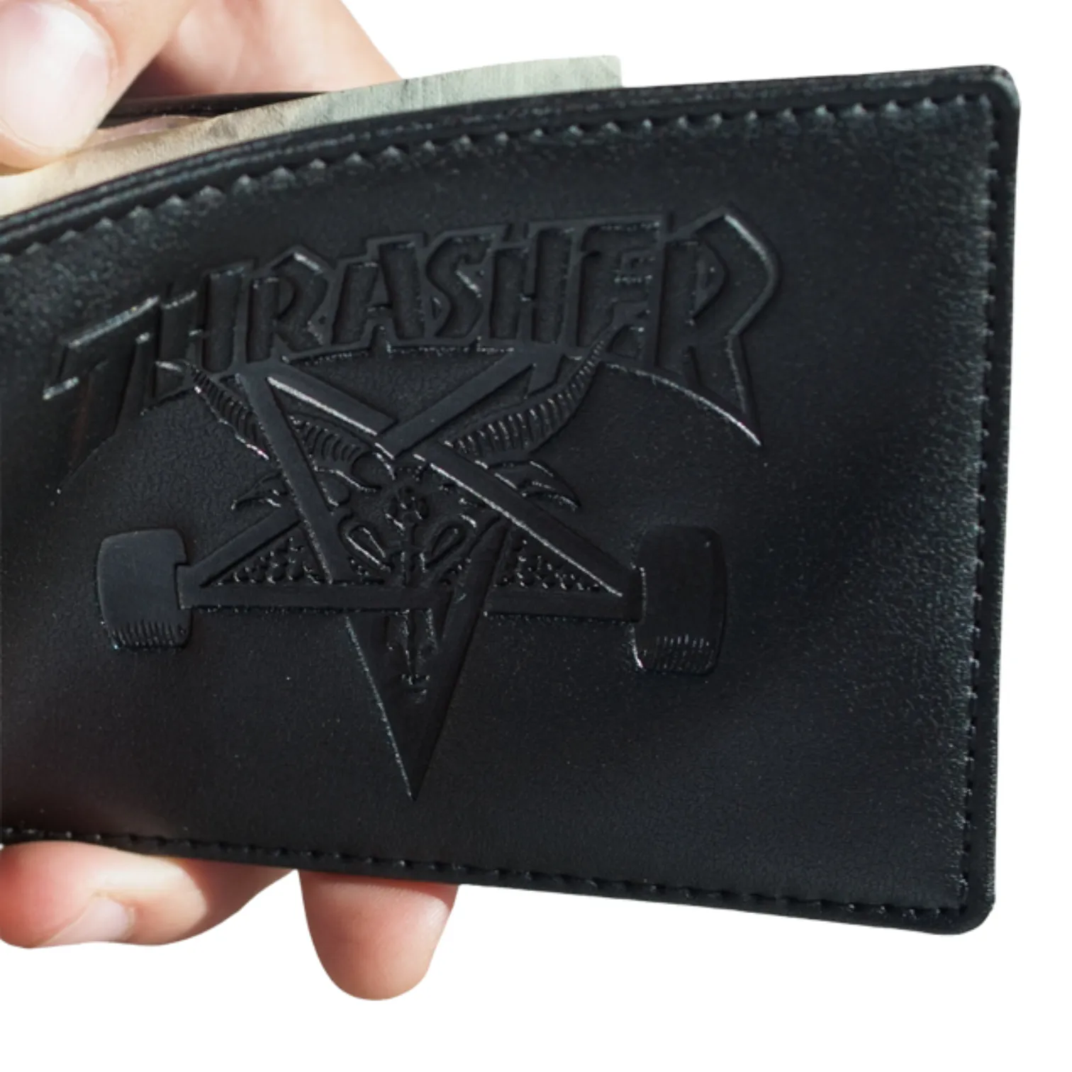 Thrasher Skategoat Leather Wallet