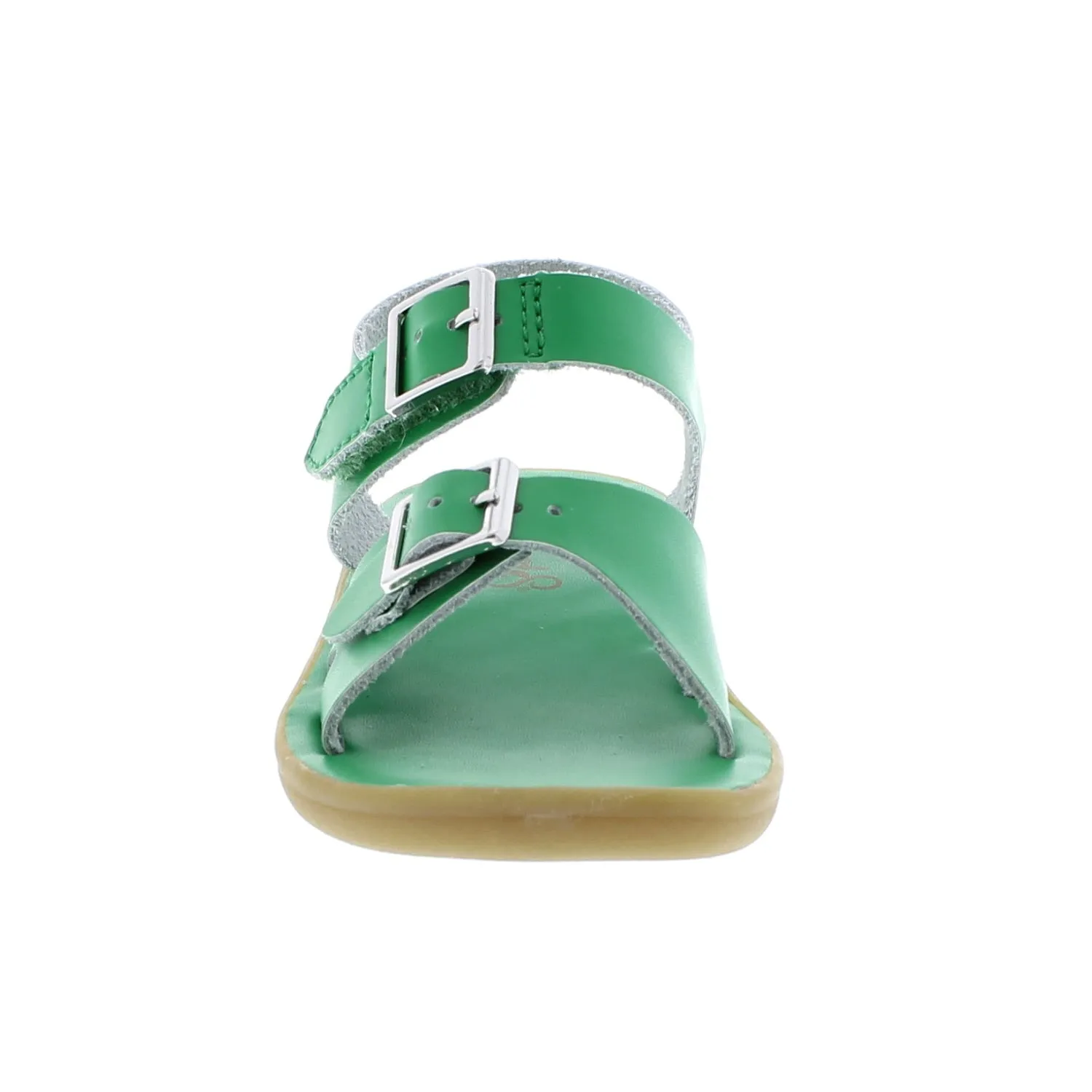 Tide Casual Kid's Leather Sandal - Kelly Green