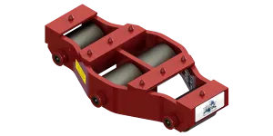 Tilt Type Rigid Utility Skate HUM-HD-20 | 10 Ton Capacity - Steel Rollers