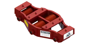 Tilt Type Rigid Utility Skate HUM-HD-20-P | 10 Ton Capacity - Polyurethane Rollers