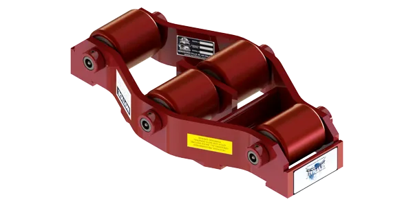 Tilt Type Rigid Utility Skate HUM-HD-20-P | 10 Ton Capacity - Polyurethane Rollers