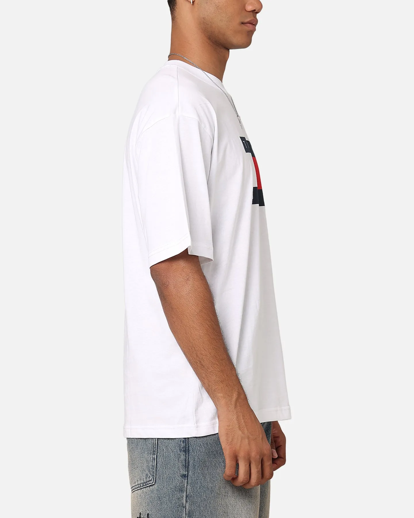 Tommy Jeans TJM Skate Flag T-Shirt White