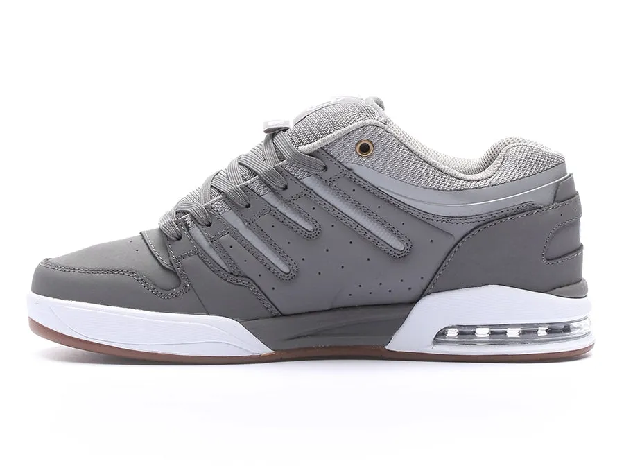 Tycho - Charcoal Gray White Nubuck