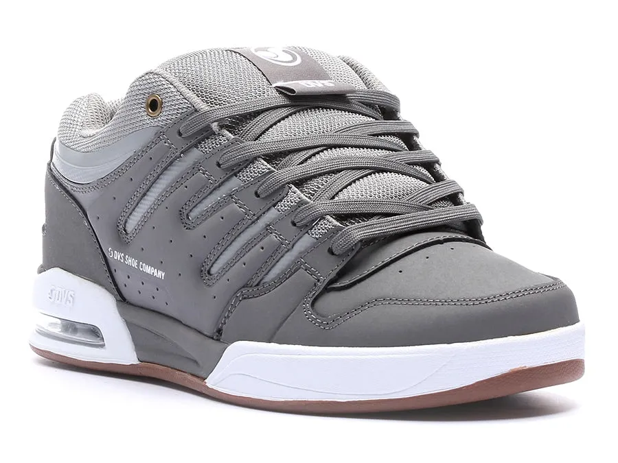 Tycho - Charcoal Gray White Nubuck