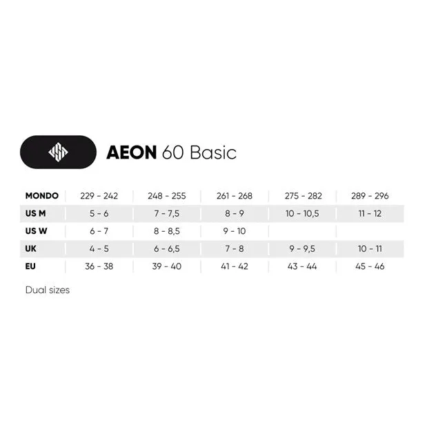 USD Aeon 60 Basic XXI Aggressive Inline Skates