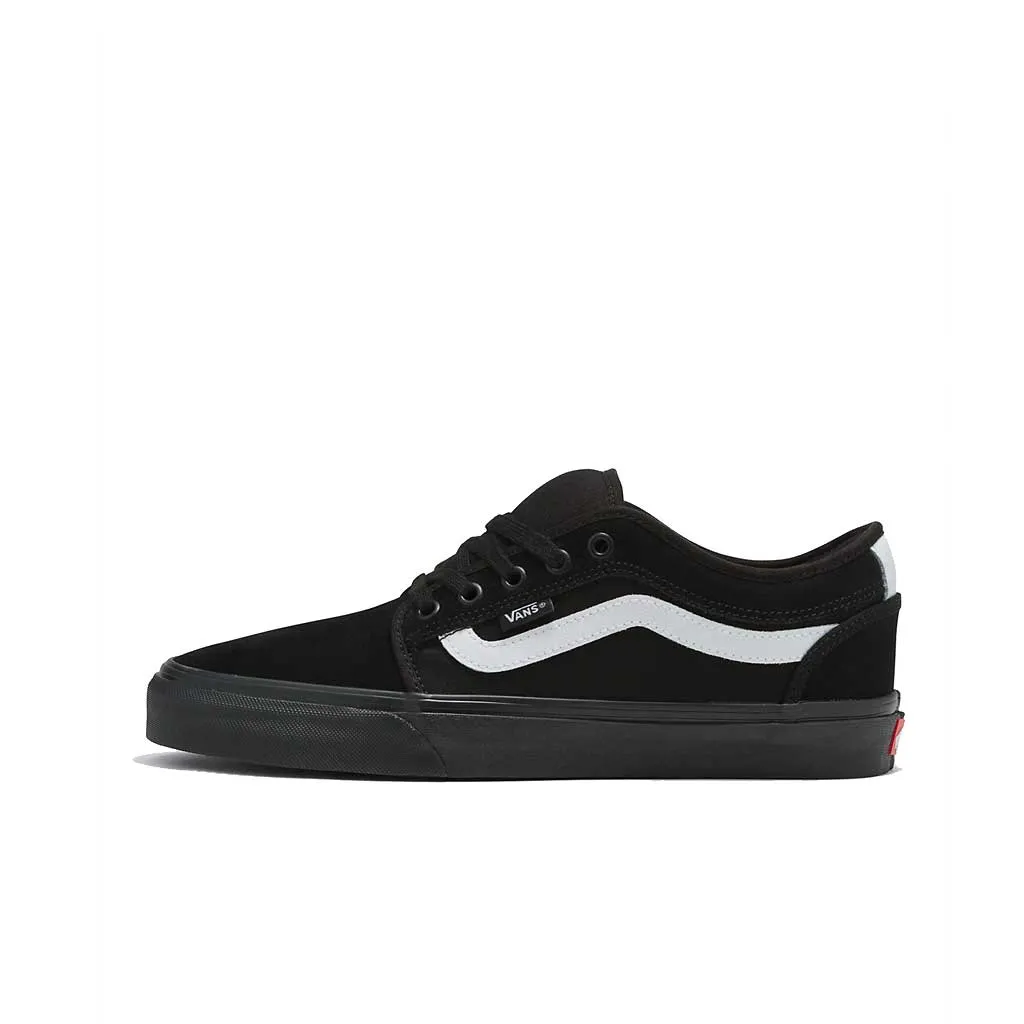 Vans Chukka Low Sidestripe - Black/Black/White