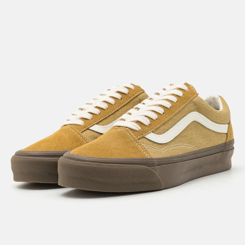 Vans Old Skool Salt Wash Trainers - Dirty Yellow