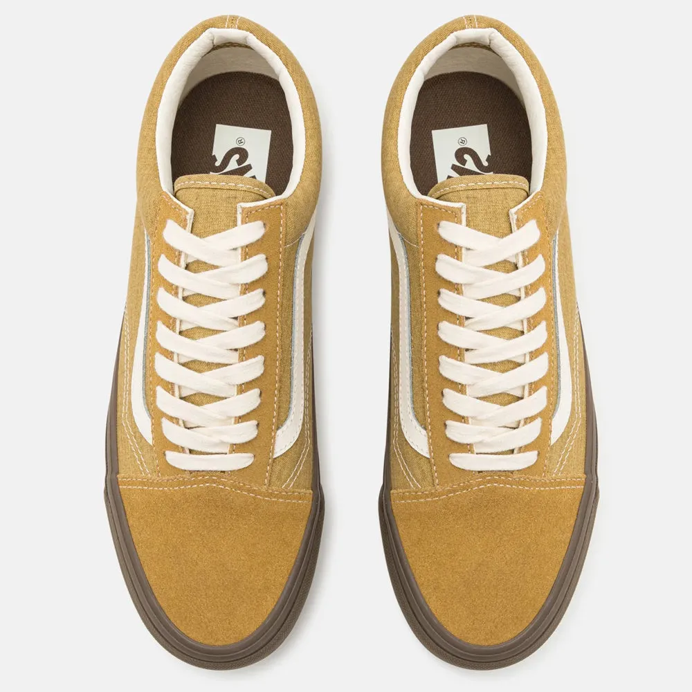 Vans Old Skool Salt Wash Trainers - Dirty Yellow