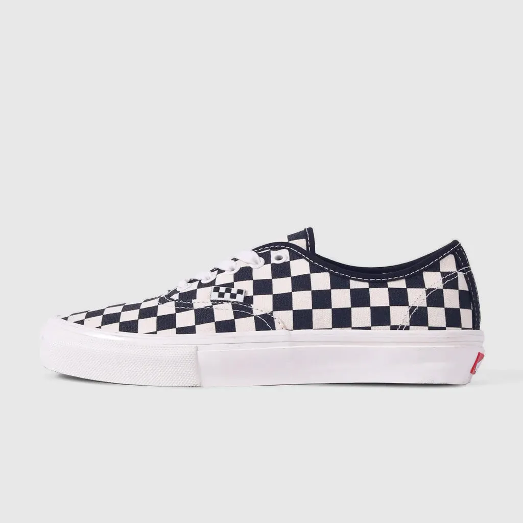 Vans Pro Skate Authentic Checkerboard Shoes - Checkerboard/Marshmallow