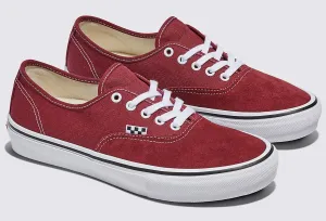 Vans Skate Authentic Burgundy/White Shoe