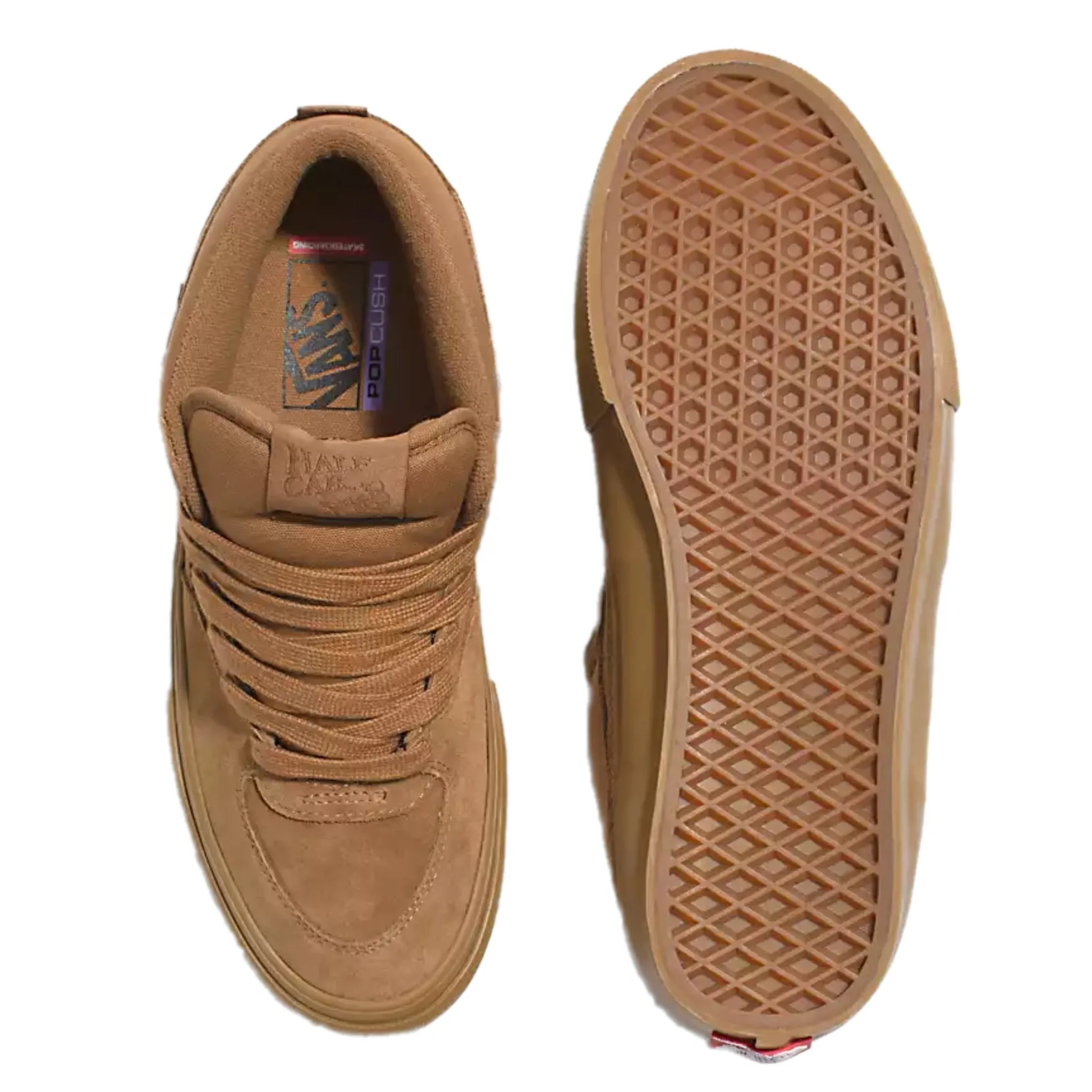 VANS SKATE HALF CAB BROWN GUM