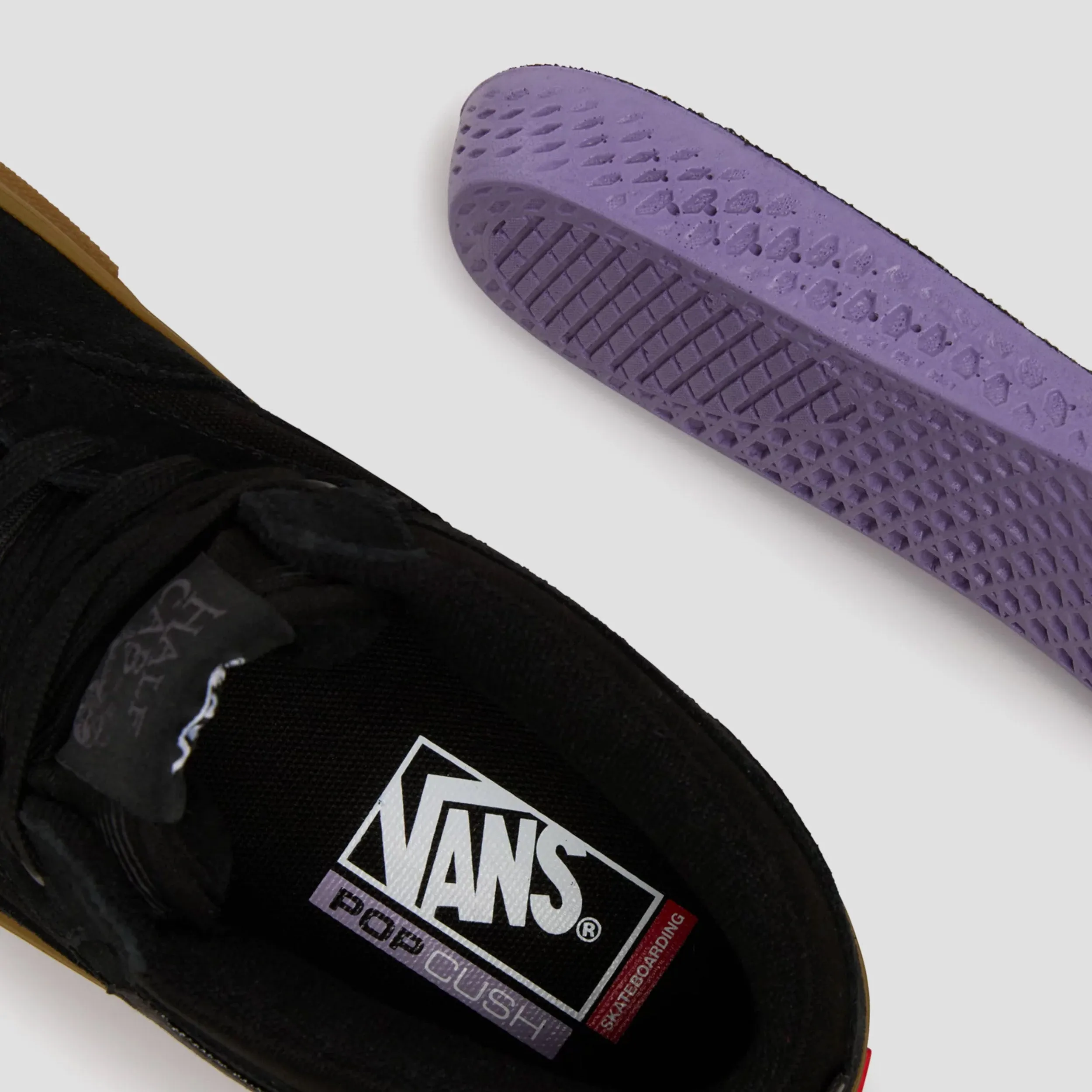 Vans Skate Half Cab Shoes Black / Gum