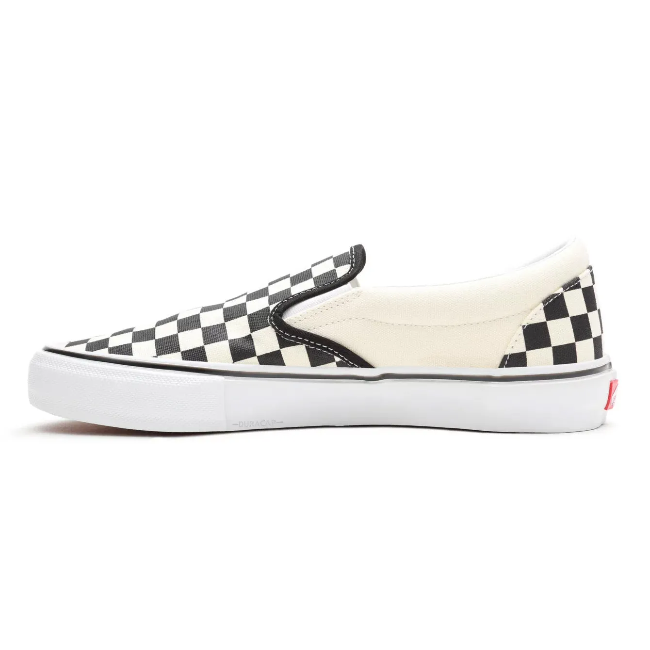 Vans Skate Slip On Shoes - Black/White Checkerboard