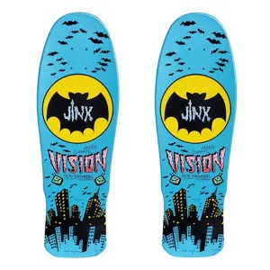 Vision 10"x30.25" "Double Take" Baby Blue Pearl Jinx Mini Skateboard Deck