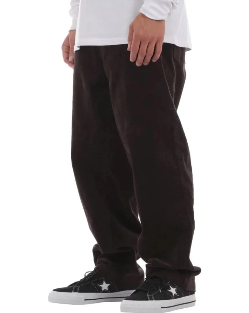 Volcom Modown Relaxed Tapered Pant - Dark Brown