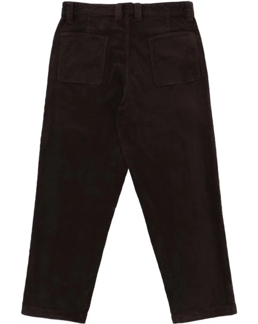 Volcom Modown Relaxed Tapered Pant - Dark Brown